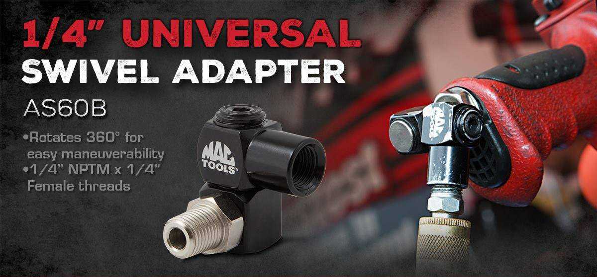 MAC TOOLS（マックツールズ）：エアホース用スイベルアダプター