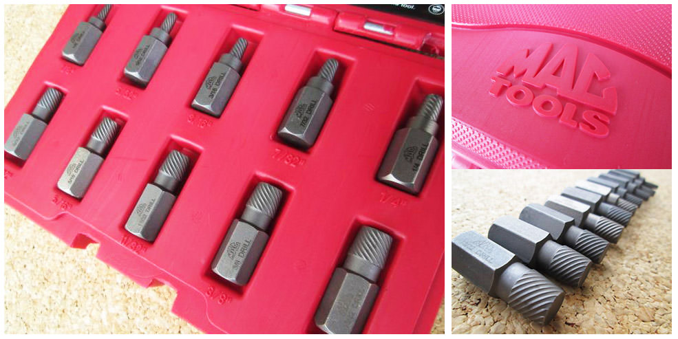 MAC TOOLS（マックツールズ）10Pc. エクストラクター セット
