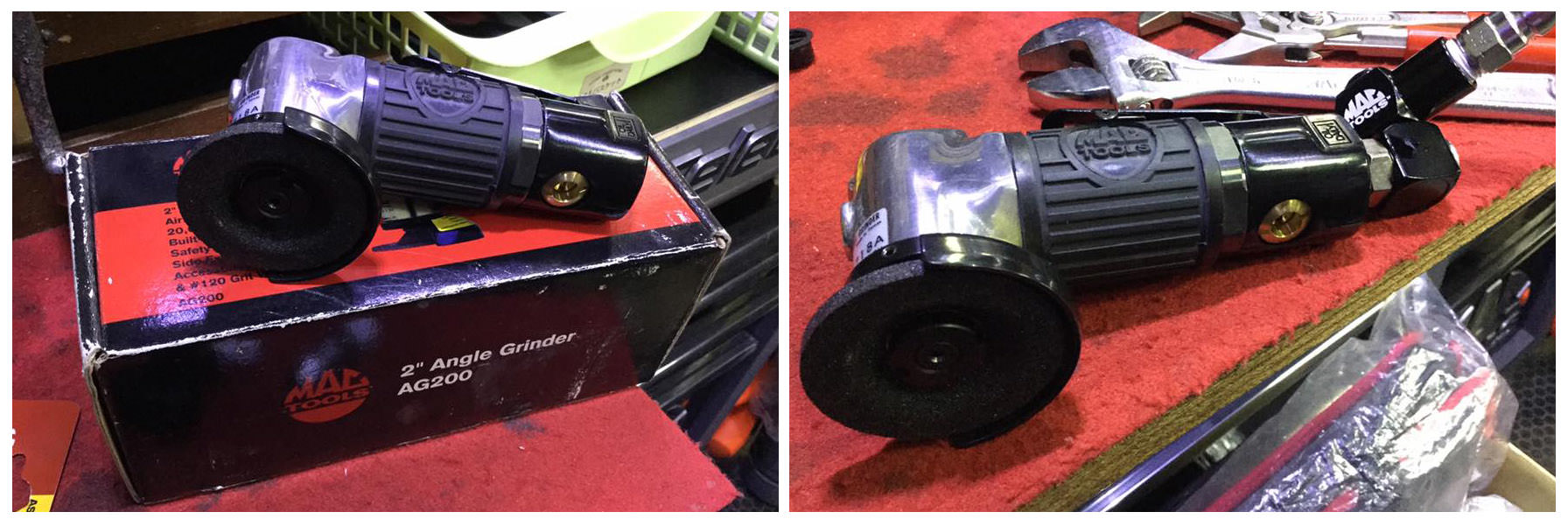 MAC TOOLS（マックツールズ）2インチアングルエアグラインダー