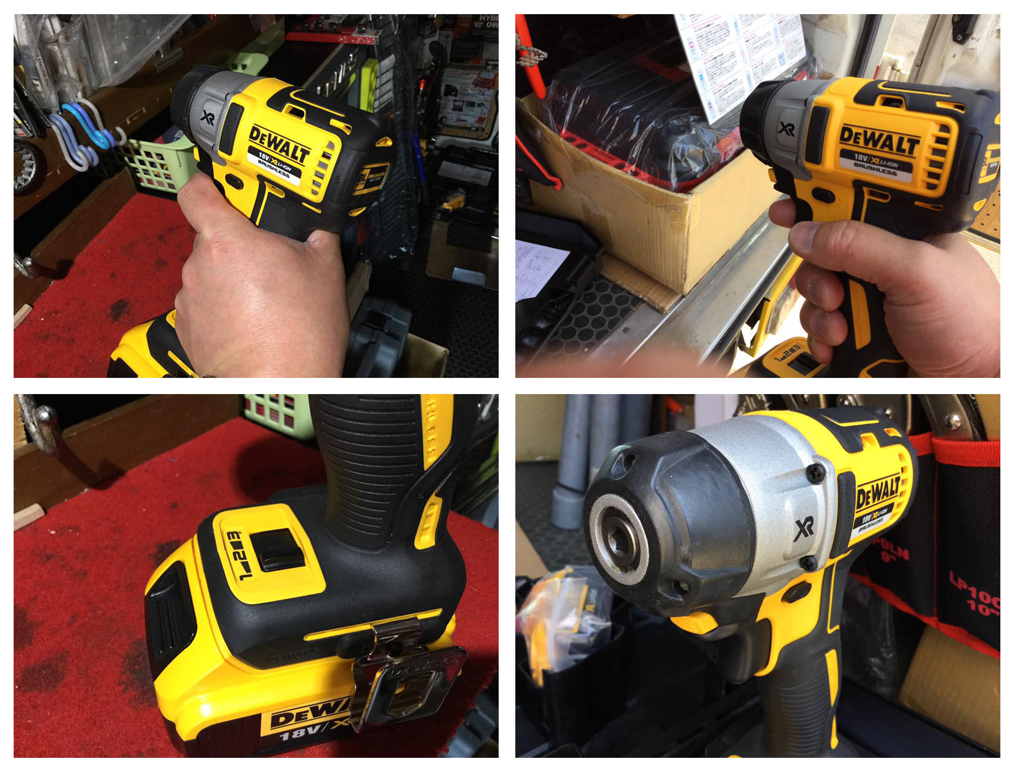 DEWALT(デウォルト):18V インパクトドライバーのご紹介 | 六輪生活