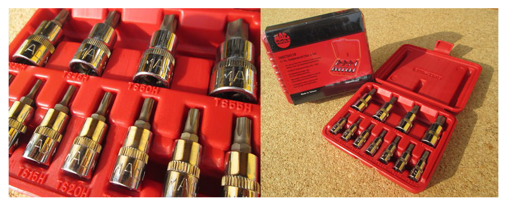 MAC TOOLS（マックツールズ）5スタータンパープルーフソケットセット