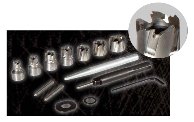 MAC TOOLS（マックツールズ） HDプレシジョン ホールカッターキット HC1175