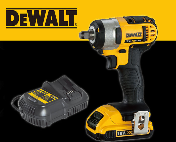 DEWALT（デウォルト）：18V コンパクトインパクトレンチ