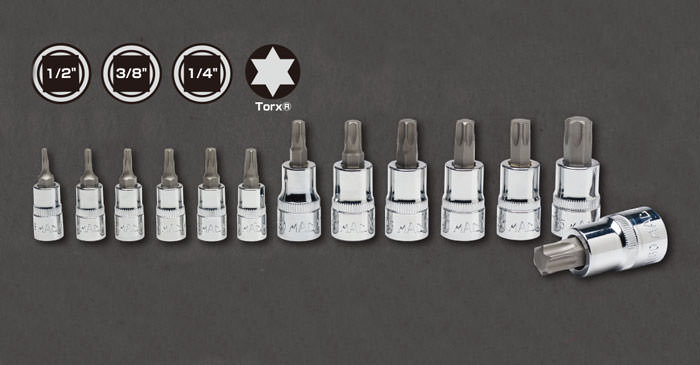 MAC TOOLS（マックツールズ）：トルクスドライバーセット