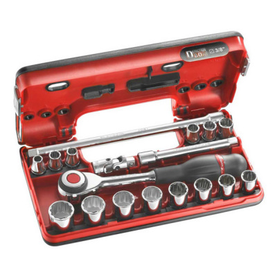 FACOMit@Rj 18Pc D{bNX Zbg 12|Cg 3/8" \Pbg | J.360DBOX112@J.360DBOX112