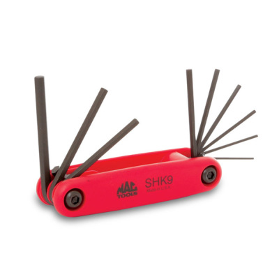 MAC TOOLSi}bNc[Yj 9Pc. ܂肽ݎwbNXL[^gNXL[Zbg 0.050"-3/16" | SHK9@SHK9