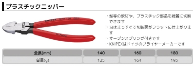 �N�j�y�b�N�X �v���X�`�b�N�p�j�b�p�[ (SB) ���[�J�[�^��7201-160SB