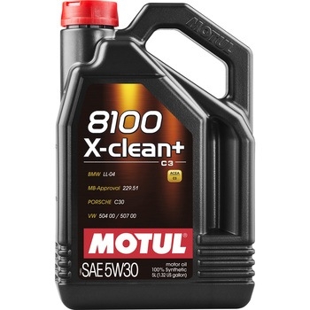 ���`���[�� 8100 X-clean+ 5W-30 4x5L | MO110575�@MOTUL