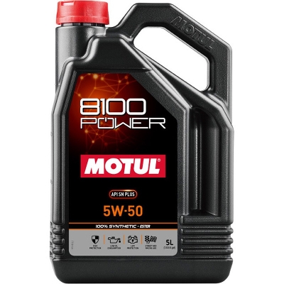 ���`���[�� 8100 POWER 5W-50 4x5L | MO112007�@MOTUL